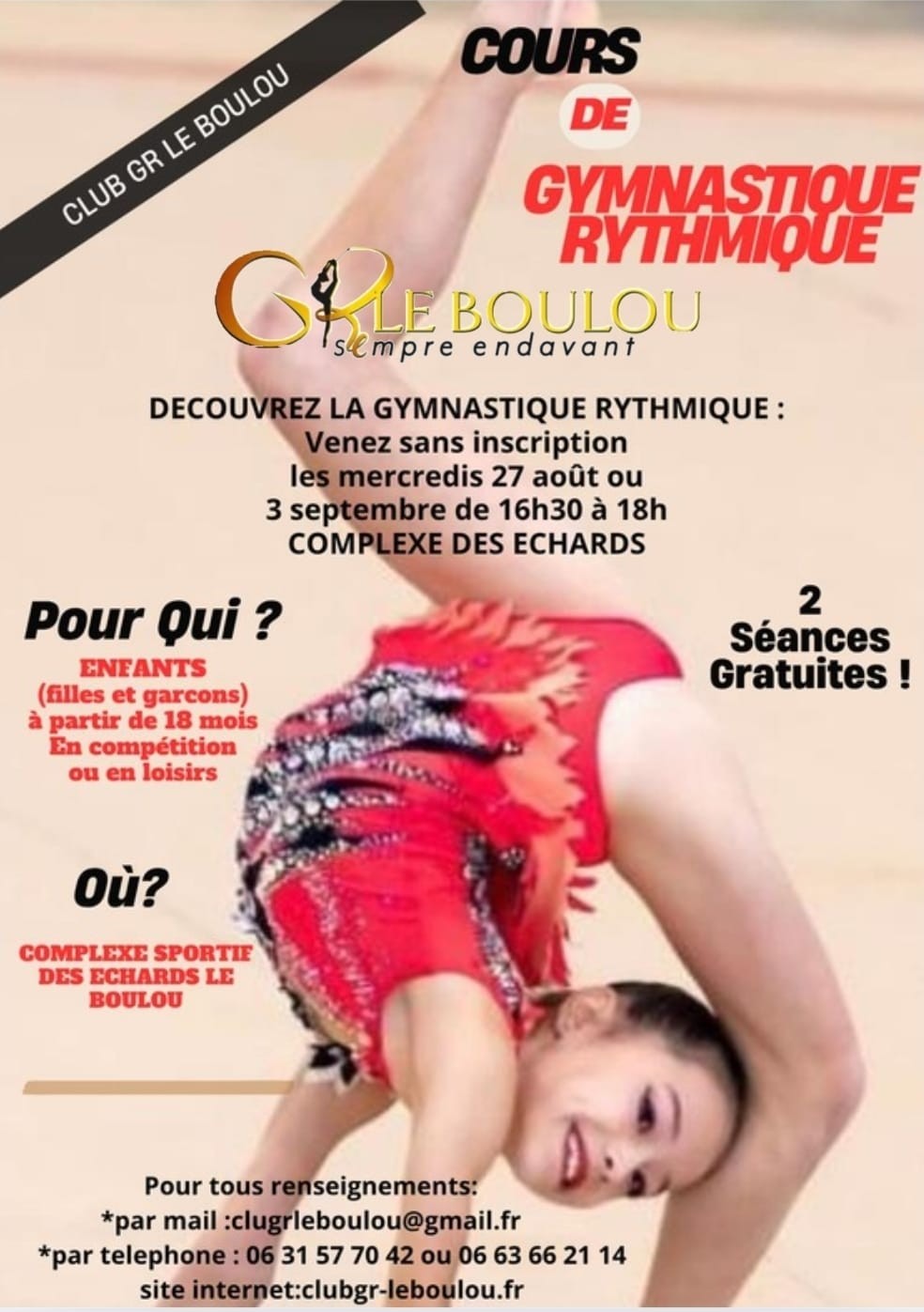 gymnastique rythmique le boulou